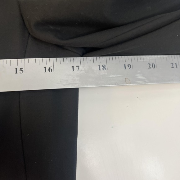 Lilly Pulitzer Blazer Womens 8 Black Tie Waist Jacket Lined Career Work - Picture 9 of 16